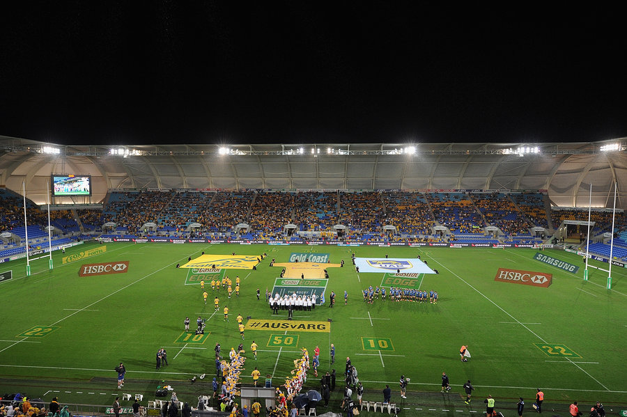 The Wallabies struggled to pull  crowd to their Gold Coast Test against Argentina, Australia v Argentina, Rugby Championship, September 13, 2014