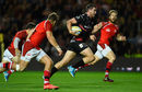 Mark Atkinson of Gloucester bursts through the London Welsh defence to score