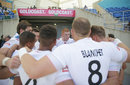 England celebrate defeating New Zealand in the Cup quarter finals