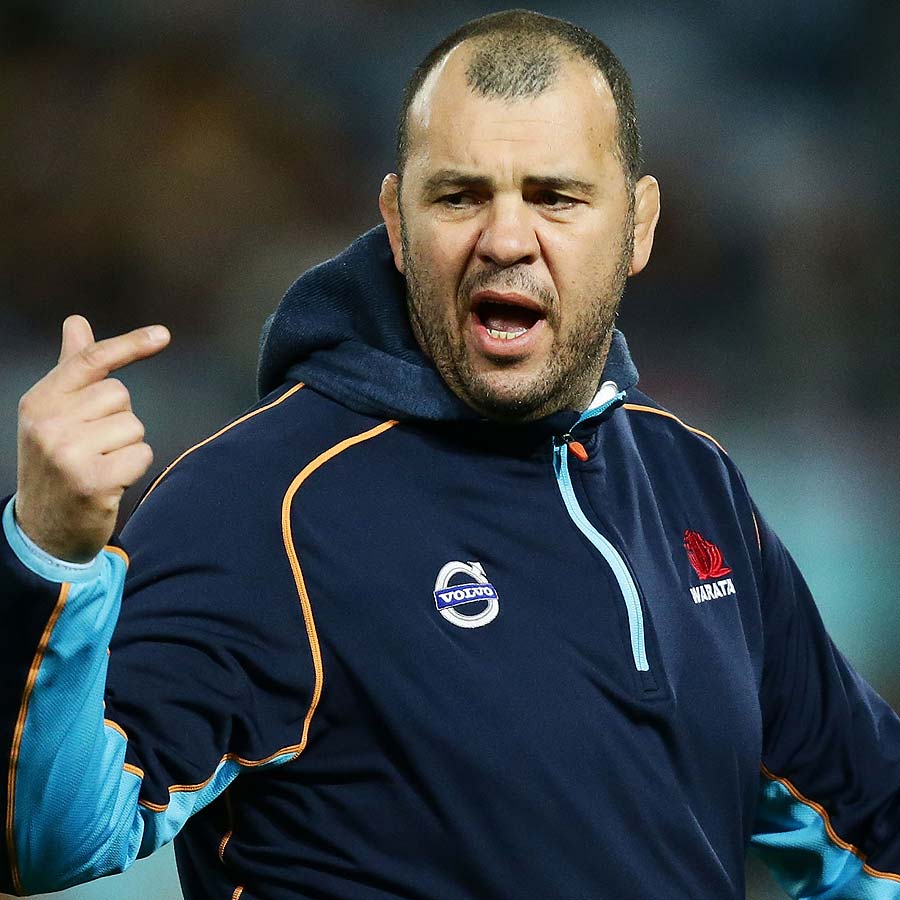NSW coach Michael Cheika issues instructions