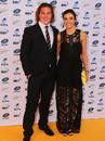 Michael Hooper and Kate Howard hit the red carpet at the 2014 John Eales Medal