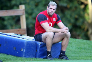 James Haskell sits out of England training, Pennyhill Park, Bagshot, England, October 28, 2014