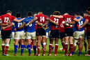 England and Samoa stand united at the end
