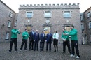 Irish rugby players and political leaders join forces to launch Ireland's bid to host the 2023 World Cup