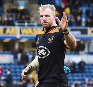 Wasps' captain James Haskell bids farewell to Adams Park, Wasps v Castres, European Rugby Champions Cup, Adams Park, December 14, 2014