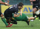Saracens' Chris Wyles is brought down