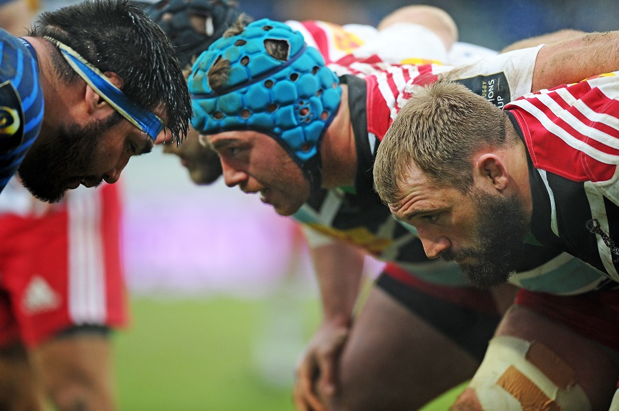Harlequins and Castres go nose-to-nose in the scrum