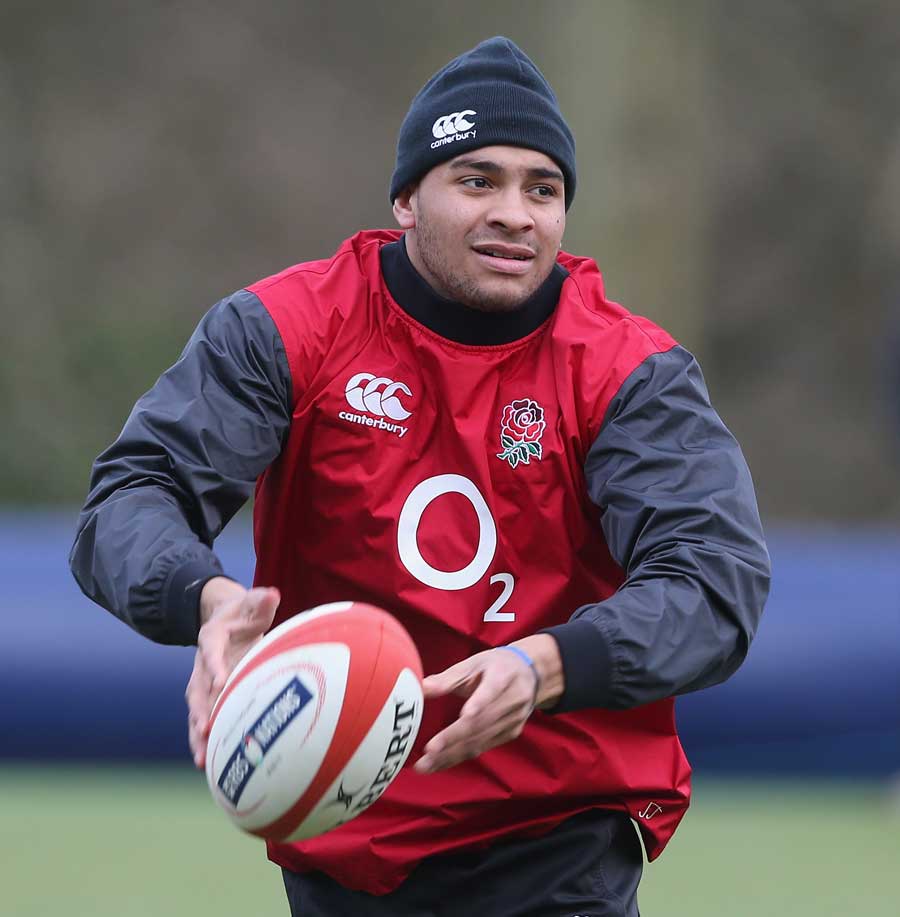 Jonathan Joseph starts at outside centre for England against Wales, Pennyhill Park, February 2, 2015