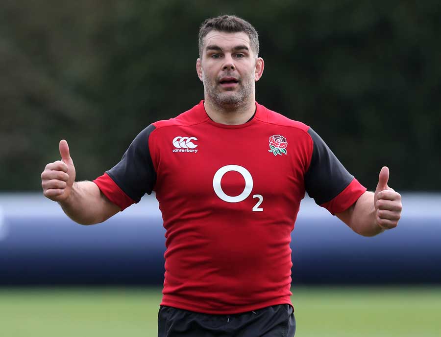 England's Nick Easter looks ready for Friday's match in Cardiff