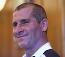 England coach Stuart Lancaster looks content as he prepares his side to face Italy on Saturday