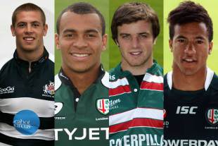 Dave Attwood, Jonathan Joseph, George Ford and Anthony Watson