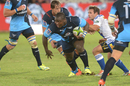 The Bulls' Trevor Nyakane charges at the Stormers