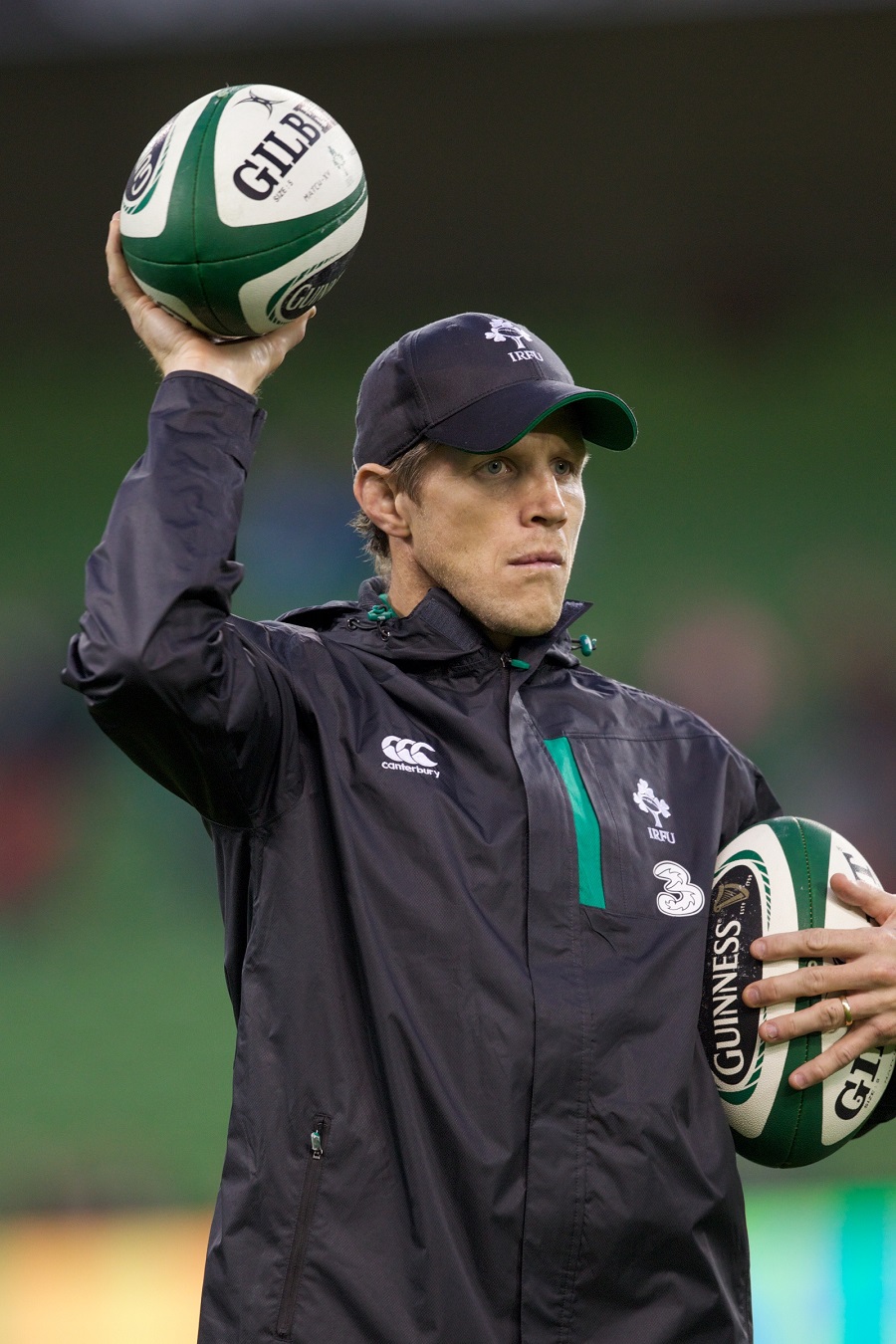 Simon Easterby leads Ireland in training