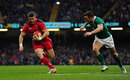 Scott Williams bursts clear to score for Wales