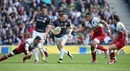David Strettle of Saracens charges upfield