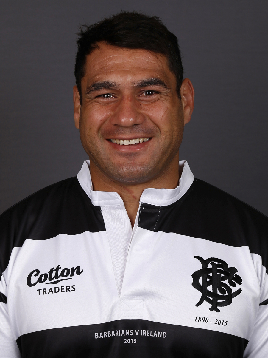 George Smith poses for a portrait during the Barbarians squad photocall