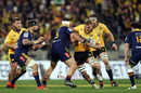 The Hurricanes' Brad Shields on the charge
