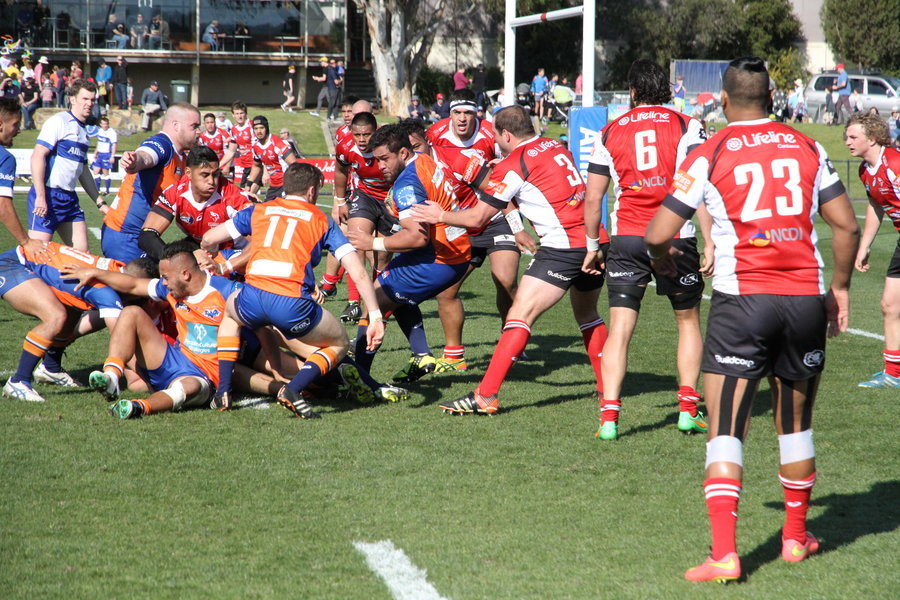 Greater Sydney Rams take on the UC Vikings defence