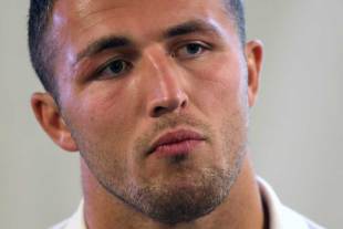 England's Sam Burgess faces the media, England press conference, Pennyhill Park, Bagshot, September 28, 2015 