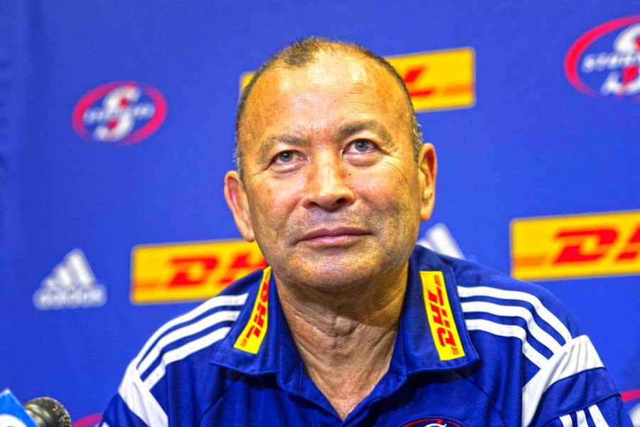 Eddie Jones speaks to the media for the first time as Stormers coach