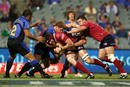 Van Humphries in action against Western Force in Perth