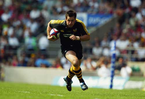 Kenny Logan charges down the wing