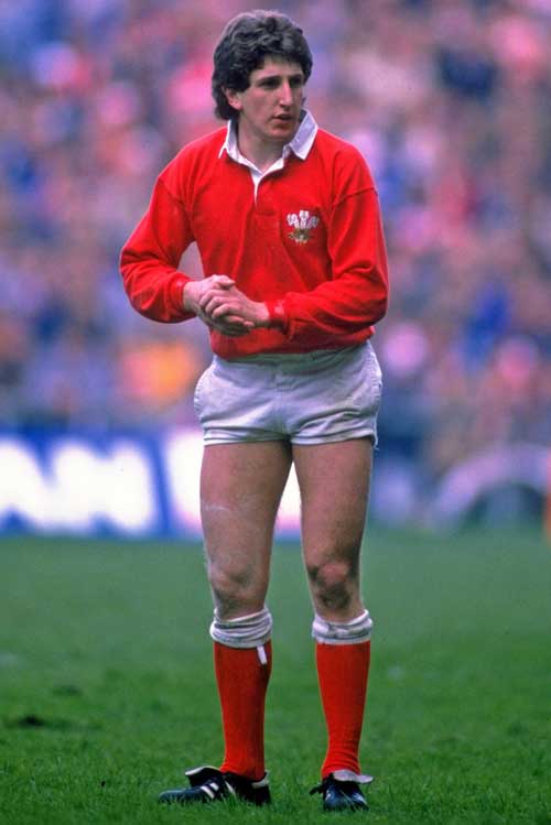 Wales fly-half Jonathan Davies in action against England