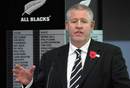 NZRU CEO Steve Tew speaks during the New Zealand Rugby Union Annual General Meeting 