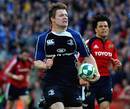 Leinster's Brian O'Driscoll races away to score a try