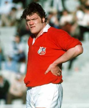 Lions prop forward Fran Cotton in action for the British & Irish Lions, South Africa, 1980