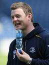 Leinster's Brian O'Driscoll in relaxed mood