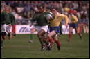 Chester Williams in action for the Springboks