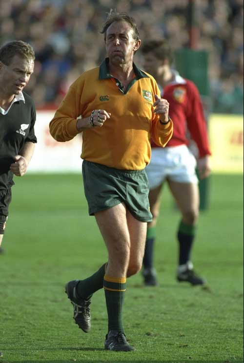 Australian referee Brian Kinsey