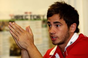 Danny Cipriani of Wasps attends a press conference as he returns to his club to begin his rehabilatation programme at the training ground in Acton on July 7, 2008 in London, England.