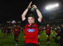 Richie McCaw applauds the crowd