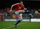 British & Irish Lions fly-half Stephen Jones converts a penalty against Western Province