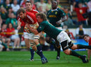 Lions flanker Tom Croft powers through to score 