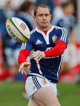 Lions winger Shane Williams in action during a training session in Cape Town, Bishops School, Cape Town, South Africa, June 22, 2009