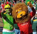 Supporters mix a clash between South Africa and the Lions