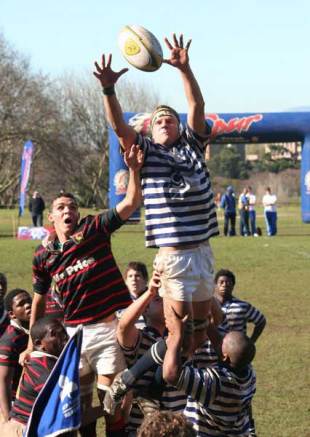 Action from Cape Schools Week, South African College Schools, Newlands, Cape Town, South Africa, June 29, 2009