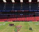 South Africa huddle for a team talk during training at Ellis Park 