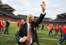 Lions head coach Ian McGeechan salutes the crowd after the match