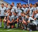 New Zealand pose on the eve of the 2009 Tri-Nations