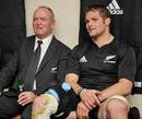 All Blacks coach Graham Henry and his captain Richie McCaw