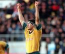 John Eales clinches a 24-23 victory for Australia over New Zealand in 2000
