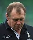 Harlequins' Director of Rugby Dean Richards hangs his head