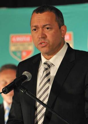 President of  the South African Rugby Union, Oregan Hoskins, South African and British and Irish Lions Banquet, Sandton Convention Centre, Johannesburg, South Africa, July 4, 2009