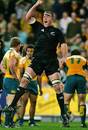 New Zealand's Brad Thorn celebrates victory over Australia