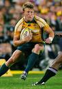 Australia's Lachie Turner takes on the New Zealand defence