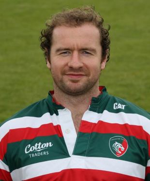 Leicester Tigers captain Geordan Murphy poses for a portrait picture at Oadby Oval, Leicester on August 25, 2009
